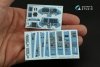 Quinta Studio QDS-32095 Su-30SM 3D-Printed & coloured Interior on decal paper (conversion for Trumpeter Su-30MKK) (Small version) 1/32
